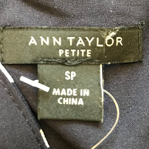 Ann Taylor | Polka Dot Fringe Top - Picture 7 of 9